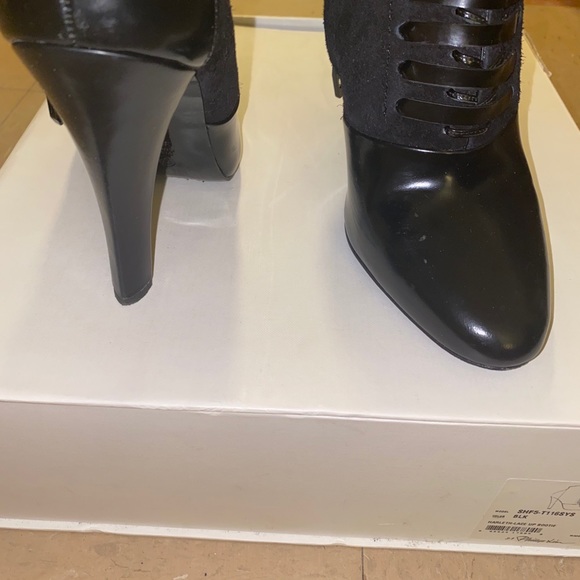 3.1 PhillipLim Harleth Suede Leather LaceUp Bootie - Picture 7 of 14